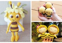Crochet Bee Doll Amigurumi Free Patterns Crochet Bee Doll Amigurumi Free Patterns