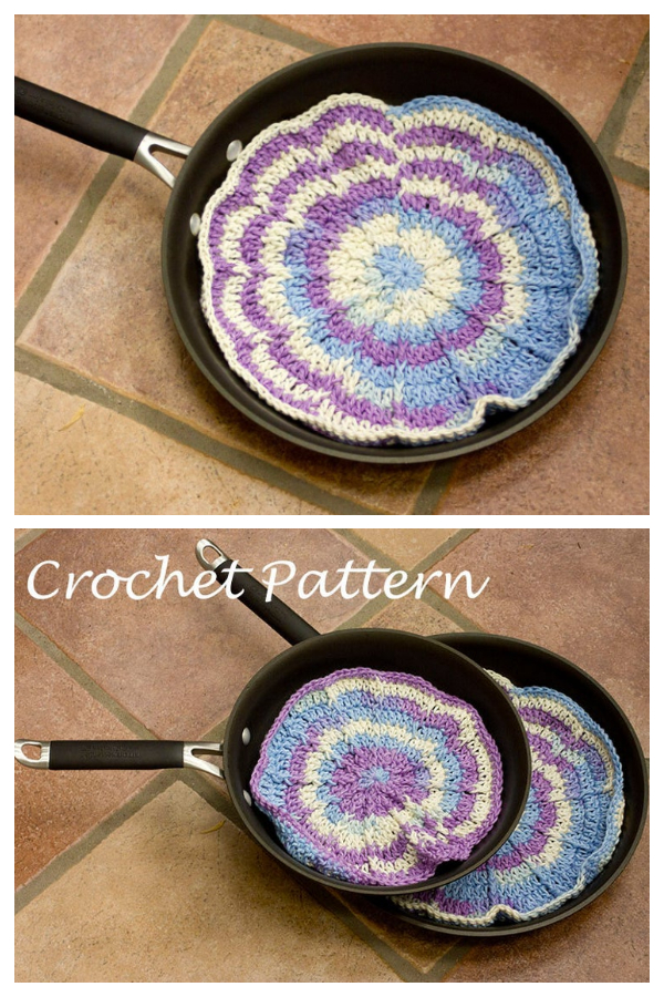 Mandala Pan Protectors Crochet Patterns