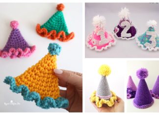 Party Hat Free Crochet Patterns Party Hat Free Crochet Patterns