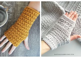 Star Stitch Fingerless Gloves Free Crochet Patterns Star Stitch Fingerless Gloves Free Crochet Patterns