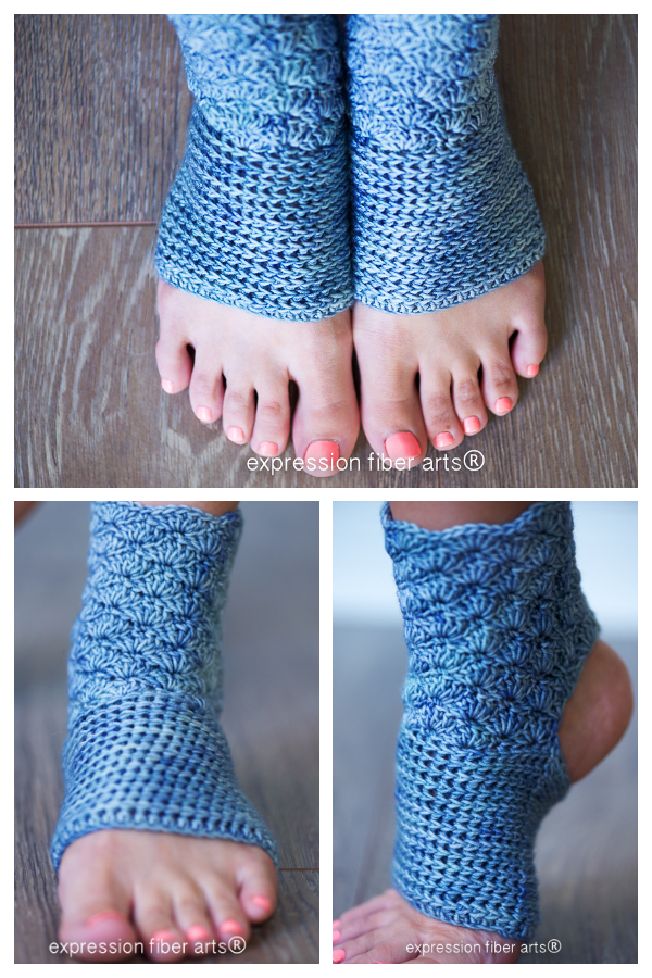 Prana Yoga Socks Crochet Patterns