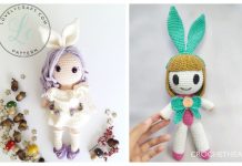Crochet Bunny Girl Amigurumi Free Patterns Crochet Bunny Doll Amigurumi Free Patterns