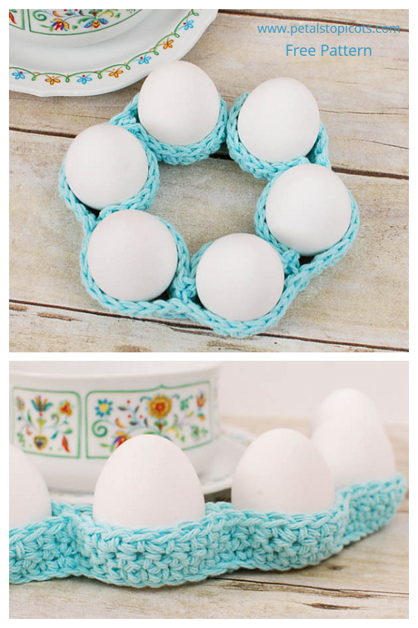 Fun Easter Egg Cozy Table Decor Free Crochet Patterns