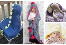 Hooded Blanket Free Crochet Patterns Hooded Blanket Free Crochet Patterns