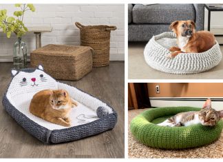 Pet Bed Free Crochet Patterns & Paid Pet Bed Free Crochet Patterns & Paid