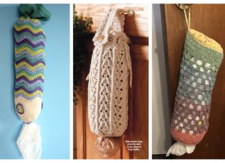 Plastic Bag Holder Free Crochet Patterns Plastic Bag Holder Free Crochet Patterns