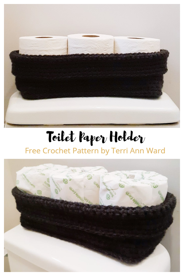 Toilet Paper Holder Free Crochet Patterns