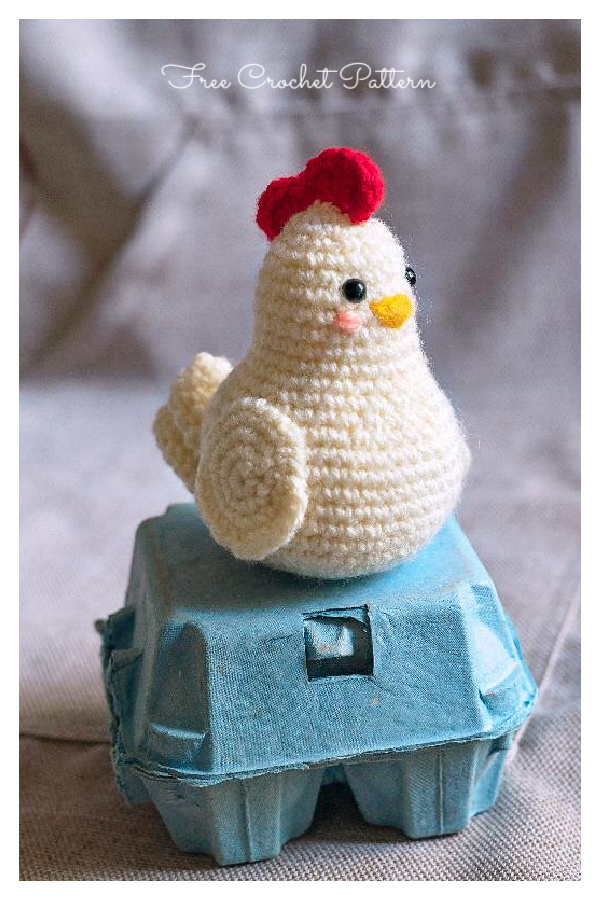 Crochet Cocca the hen Amigurumi Free Patterns