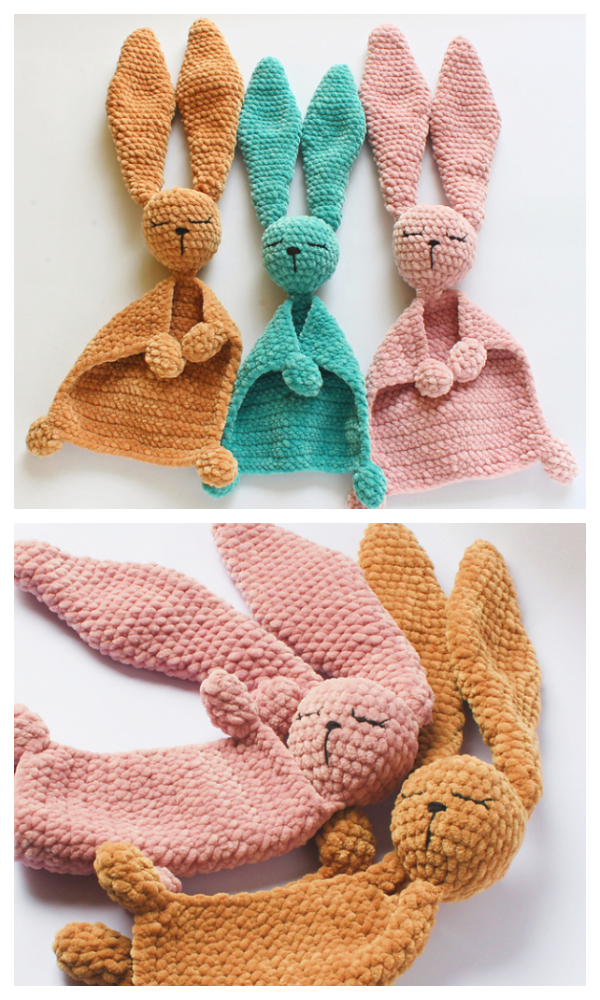 Bunny Lovey Crochet Patterns