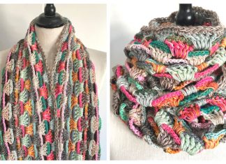 Crest of the Waves Cowl Free Crochet Pattern Crest of the Waves Cowl Free Crochet Pattern