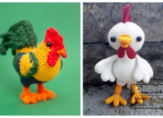Crochet Rooster Amigurumi Free Patterns & Paid Crochet Rooster Amigurumi Free Patterns