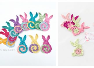 Easter Bunny Applique Free Crochet Patterns Easter Bunny Applique Free Crochet Patterns
