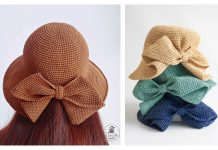 Fabulous Bow Hat Crochet Patterns + Video Bow Hat Crochet Pattern + Video