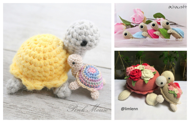 Crochet Little Turtle Amigurumi Free Patterns