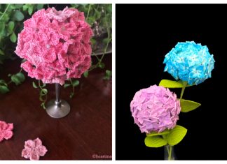 8 Hydrangea Flower Free Crochet Patterns Hydrangea Flower Free Crochet Patterns