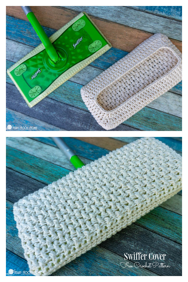 Mop Cover/Swiffer Cover Free Crochet Pattern