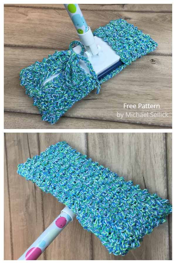 Reusable Floor Mop Duster Free Crochet Patterns