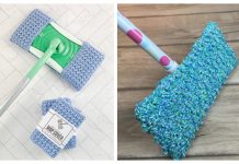 10 Reusable Mop Cover Free Crochet Patterns Reusable Mop Cover Free Crochet Patterns