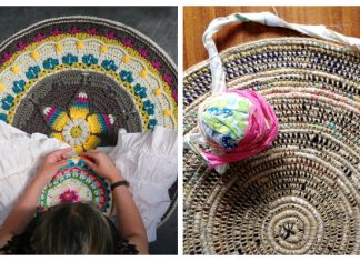 Round Area Rugs Free Crochet Patterns Round Area Rugs Free Crochet Patterns