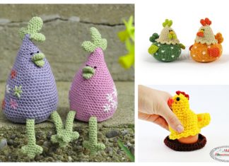 Easter Chicken Egg Cosy Set Crochet Patterns & Paid Easter Chicken Egg Cosy Set Crochet Patterns