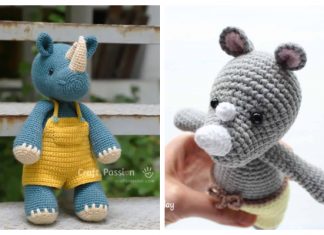 Amigurumi Rhino Free Crochet Patterns Amigurumi Rhino Free Crochet Patterns