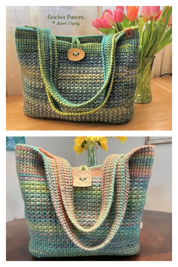 Large Abacos Tote Handbag Crochet Pattern