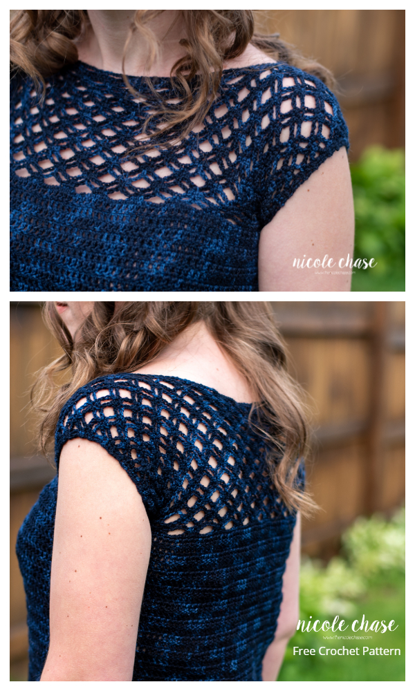 Summer Marley Lace Top  Free Crochet Patterns