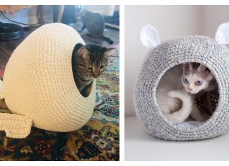 3D Cat House Free Crochet Patterns & Paid 3D Cat House Free Crochet Patterns