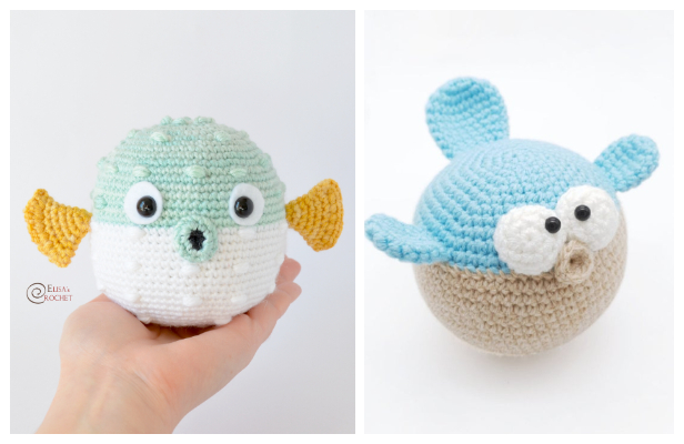 Amigurumi Carrie the Blowfish Free Crochet Patterns