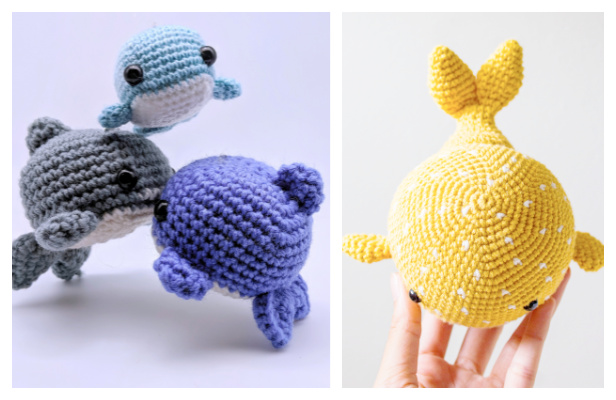 Crochet Little Whale Amigurumi Free Patterns