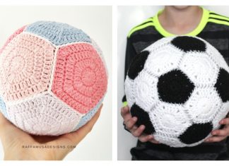 Soft Soccer Ball Free Crochet Pattern & Paid Soft Soccer Ball Free Crochet Patterns