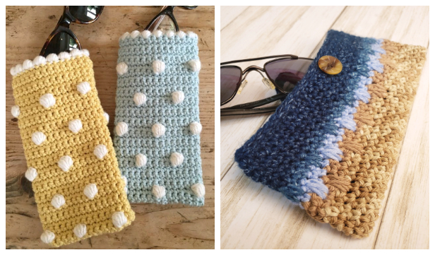 Sunglasses Cases Free Crochet Patterns
