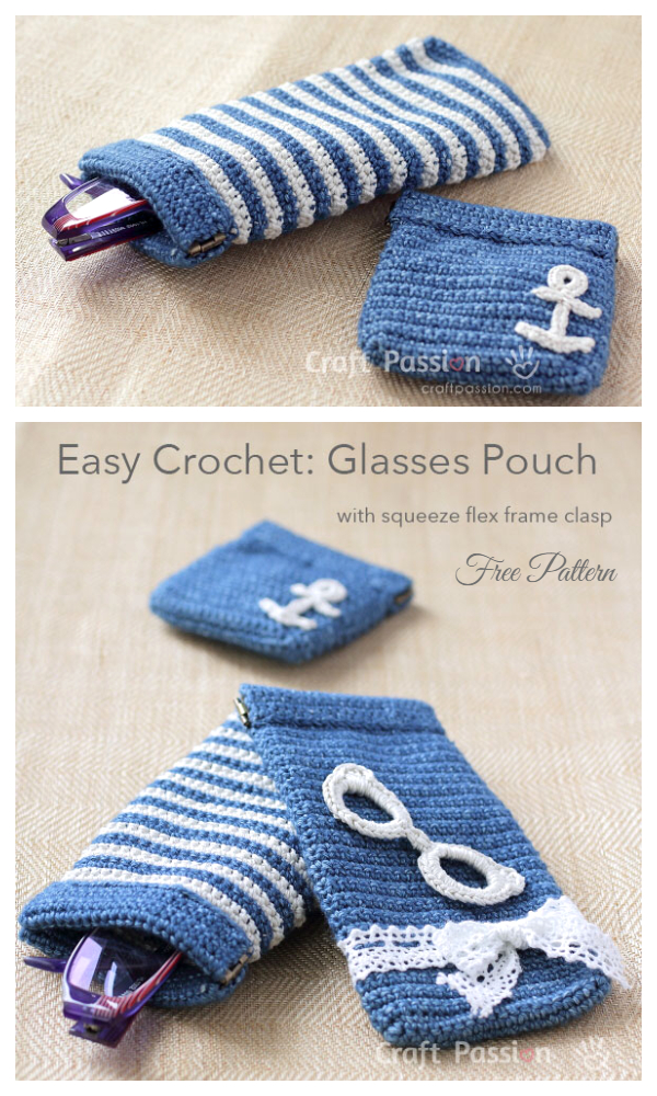 Easy Sunglasses Cases Free Crochet Patterns