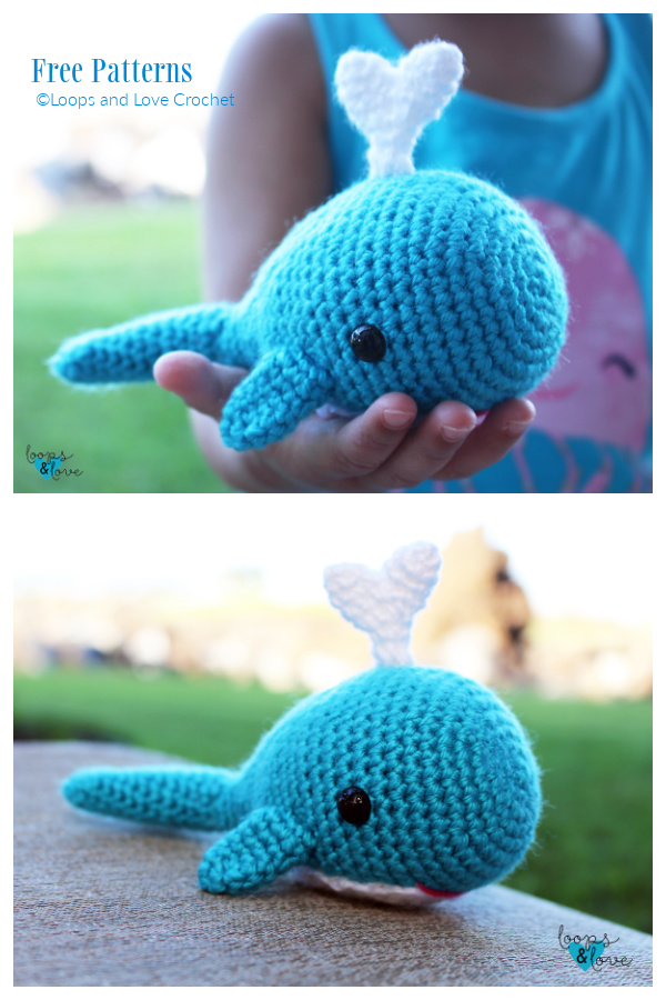 Crochet Whale Amigurumi Free Patterns