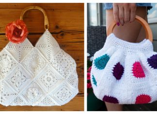Granny Squares Bag Free Crochet Patterns Granny Squares Bag Free Crochet Patterns