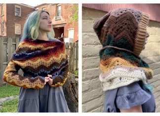 6-Day Shrug Wrap & Hooded Scarf Free Crochet Patterns 6-Day Shrug Wrap & Hooded Scarf Free Crochet Patterns