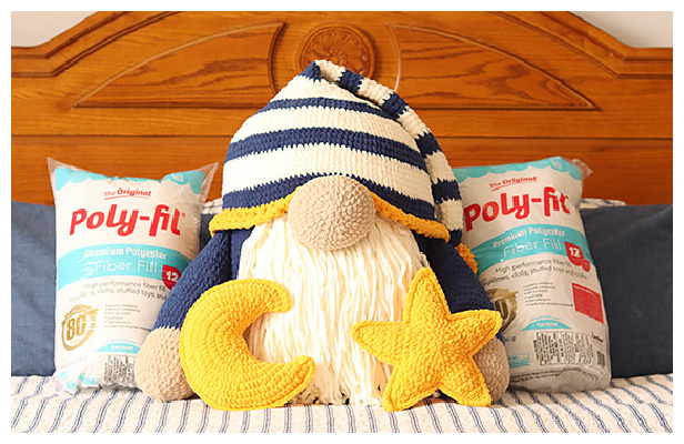 Sleepy Time Gnome Free Crochet Patterns