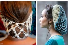 Snood Hair Net Free Crochet Patterns Snood Hair Net Free Crochet Patterns