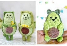 Crochet Avocado Cat Amigurumi Free Patterns & Paid Crochet Avocado Cat Amigurumi Free Patterns & Paid
