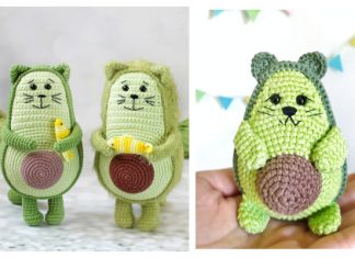 Crochet Avocado Cat Amigurumi Free Patterns & Paid Crochet Avocado Cat Amigurumi Free Patterns & Paid