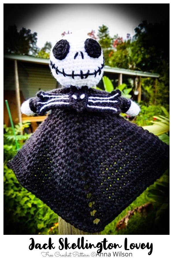 Crochet Jack Skellington Lovey Free Patterns