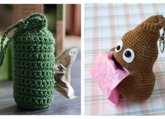 Dog Waste Bag Holder Free Crochet Patterns Dog Waste Bag Holder Free Crochet Patterns