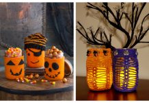 Halloween Jar Cozy Free Crochet Patterns Halloween Jar Cozy Free Crochet Patterns
