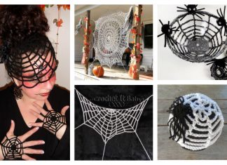 Halloween Spider Web Free Crochet Patterns Halloween Spider Web Free Crochet Patterns