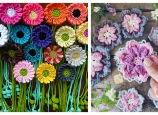 Happy Sunflower Free Crochet Patterns Happy Sunflower Free Crochet Patterns