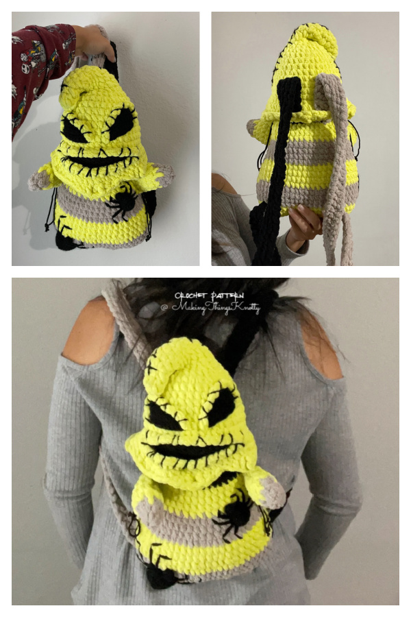 Baby Boogie Backpack Crochet Pattern