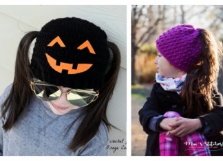 Ponytail Hat Free Crochet Patterns & Paid Ponytail Hat Free Crochet Patterns
