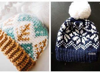 Fair Isle Colorwork Hat Free Crochet Patterns Fair Isle Colorwork Hat Free Crochet Patterns
