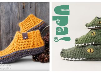 Unisex Slippers Free Crochet Patterns & Paid Unisex Slippers Free Crochet Patterns