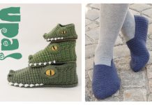 Unisex Slippers Free Crochet Patterns Unisex Slippers Free Crochet Patterns